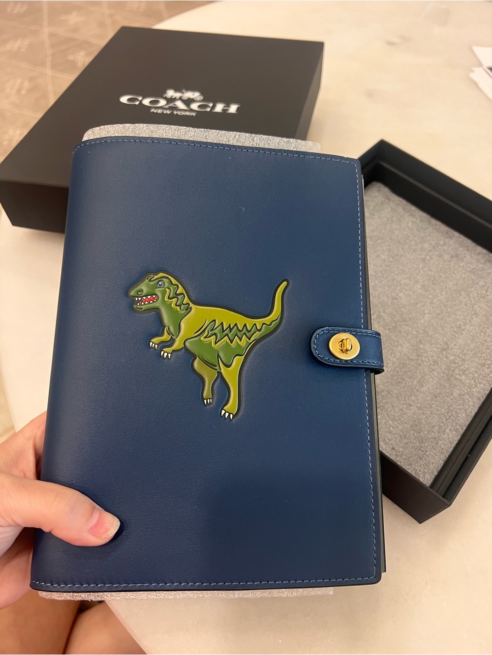 Coach Notebook With Rexy